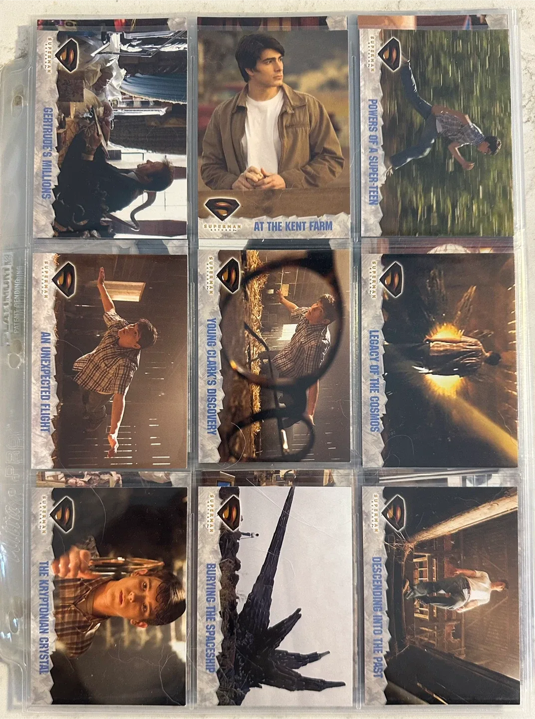 2006 “Superman Returns” Trading Card Set. MINT CONDITION image indicator(7)