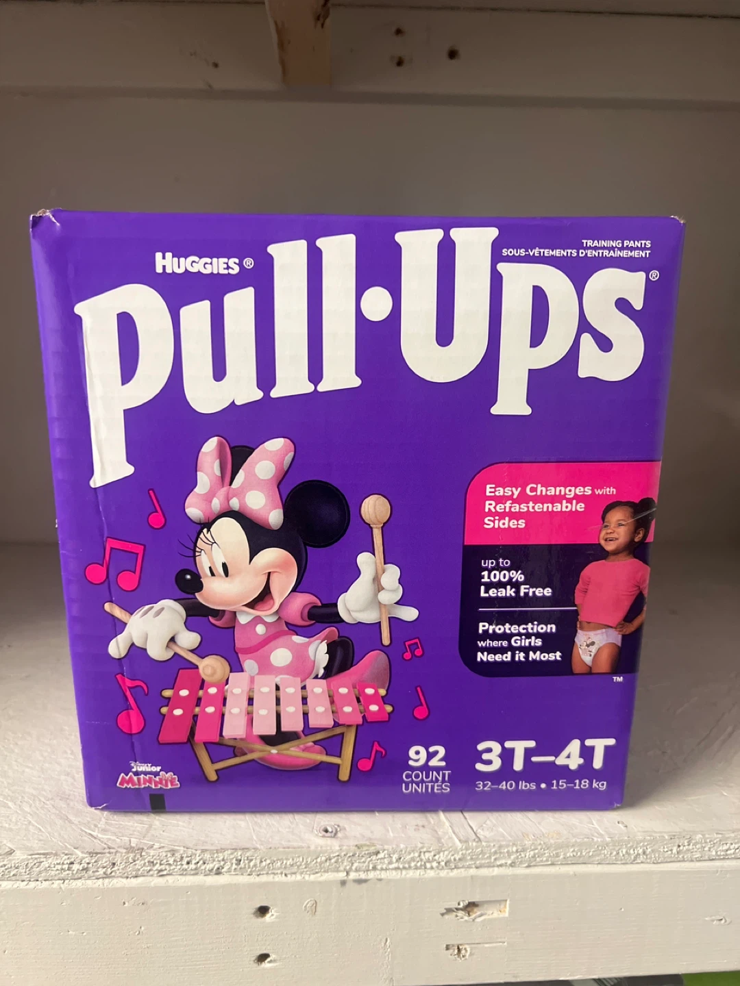 Huggies Pull-Ups Training Pants - Girls 3T-4T (92 count)