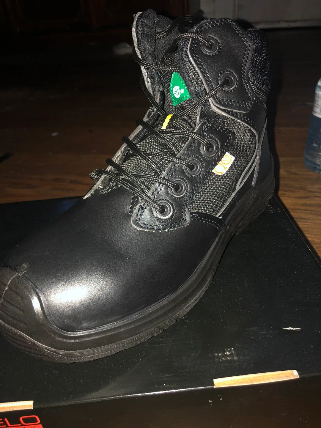 Vangelo Safety Black Work Boots image indicator(4)