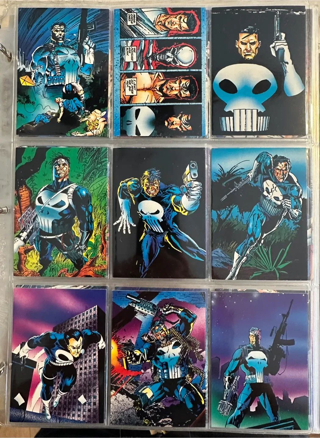 1992  “THE PUNISHER WAR JOURNAL” CARDS (NO COMPLETE SETS) image indicator(3)