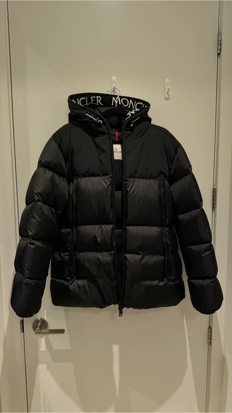 Moncler Black Puffer Jacket