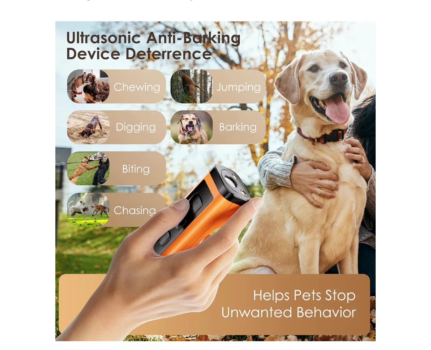 ATIVIOO Dog Bark Controller - New in Box image indicator(5)