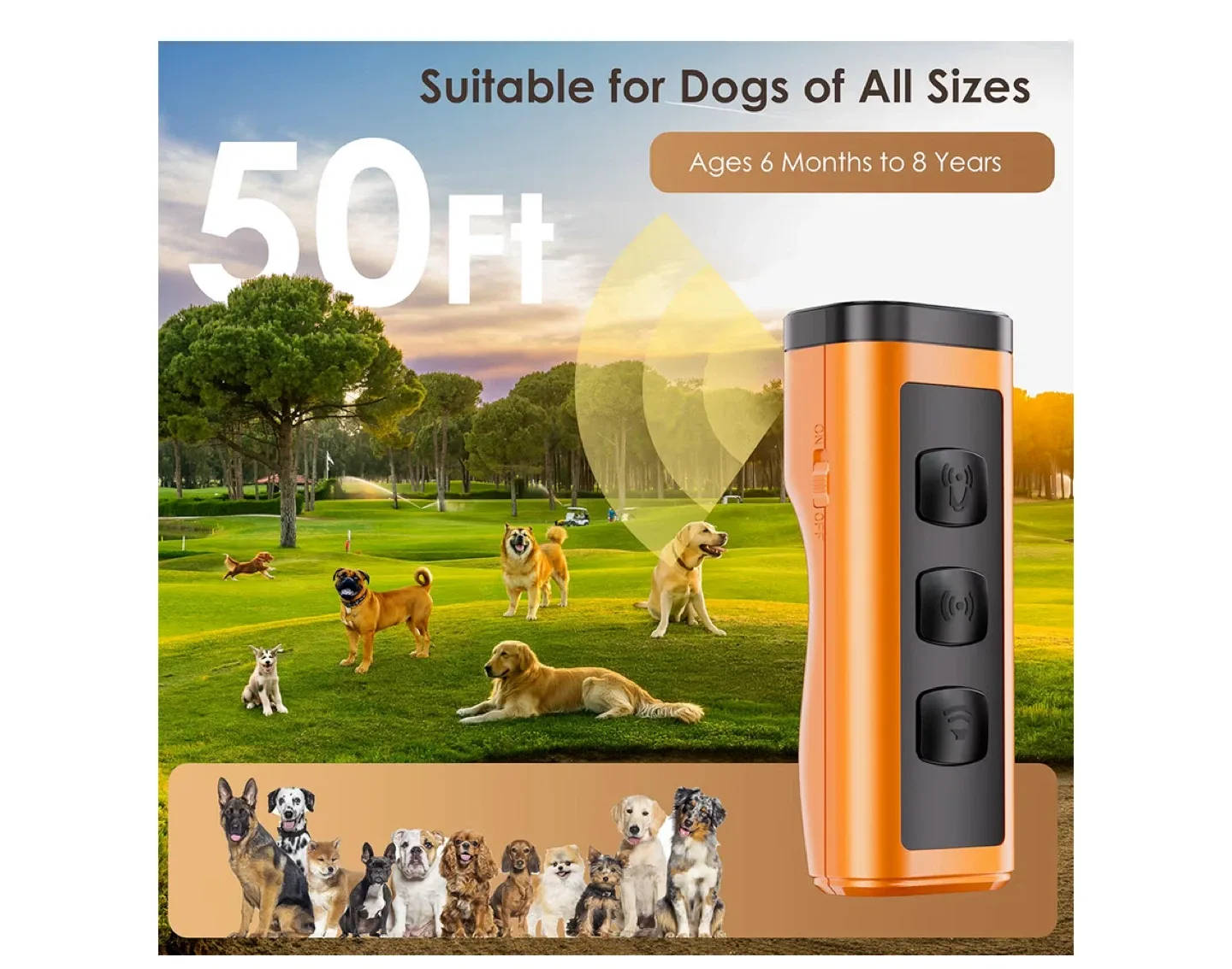 ATIVIOO Dog Bark Controller - New in Box image indicator(4)