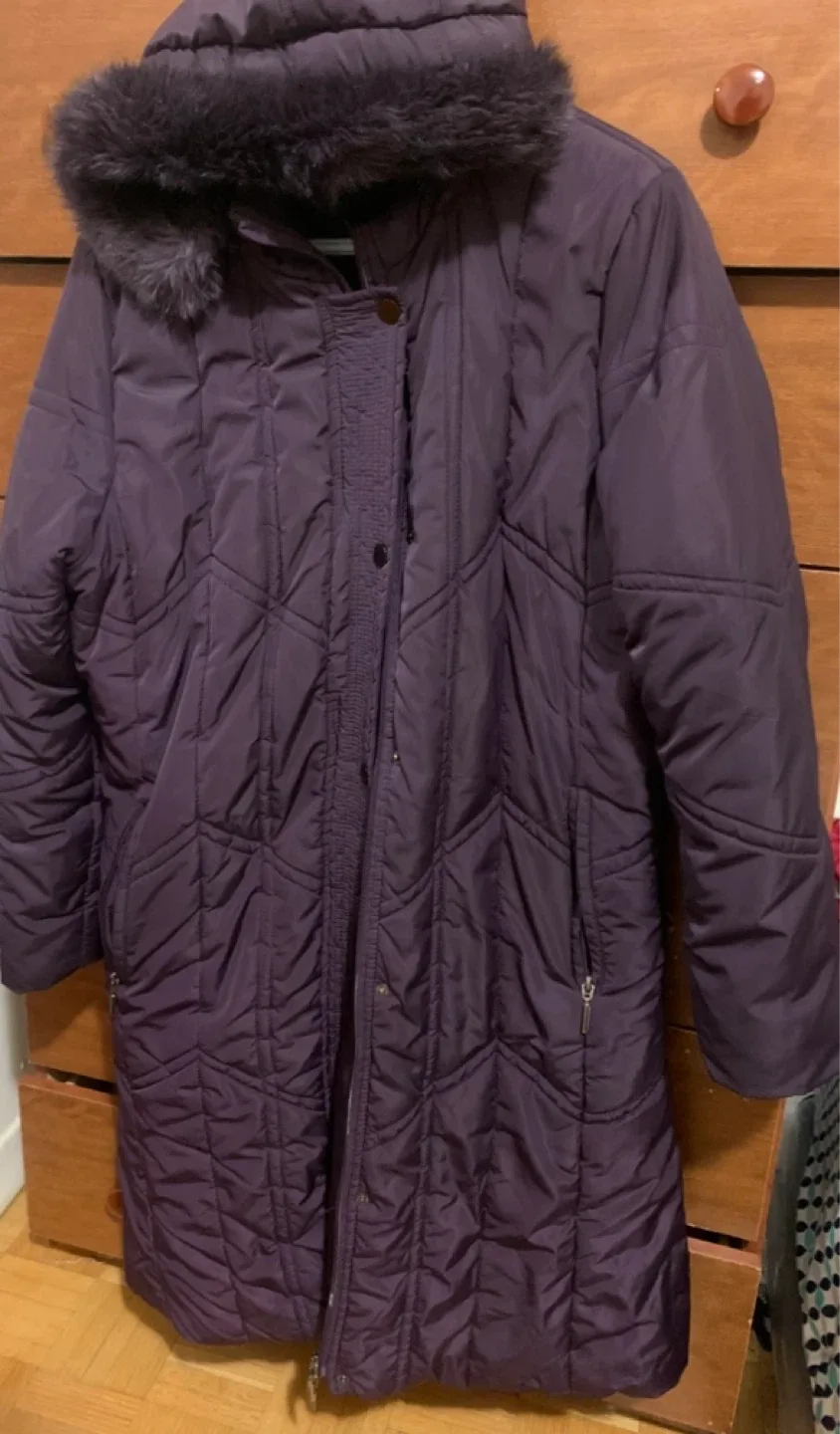 Identity Purple Winter Coat - Size L image indicator(4)