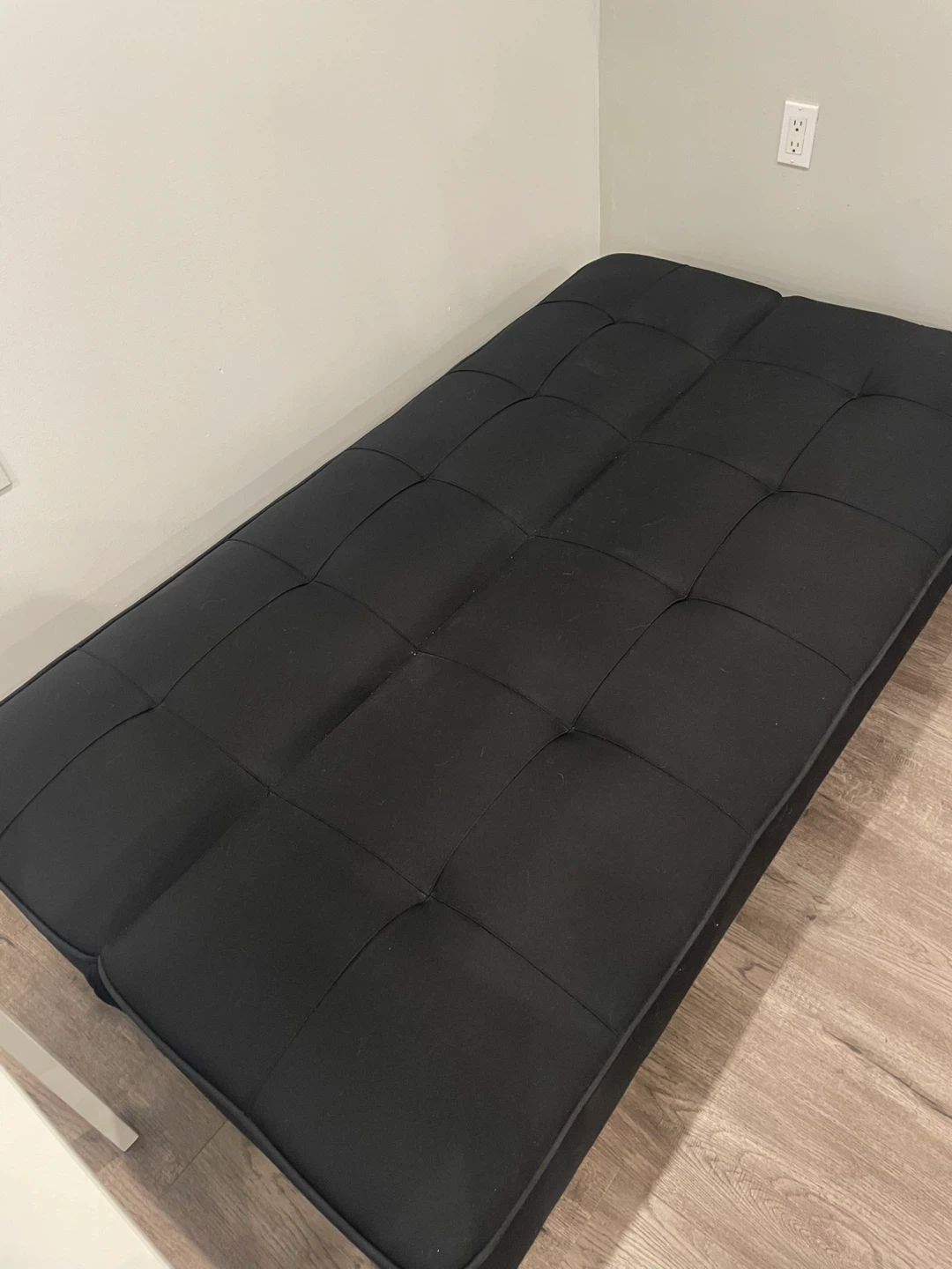 Black Futon - 64 inches Long - photo 2