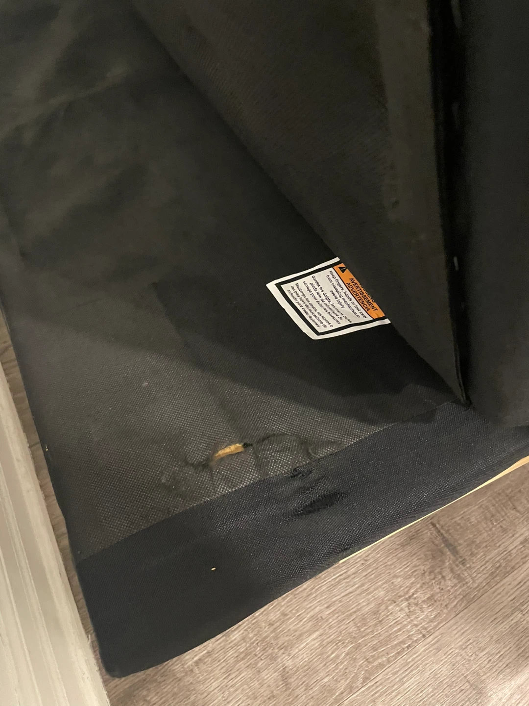 Black Futon - 64 inches Long - photo 5