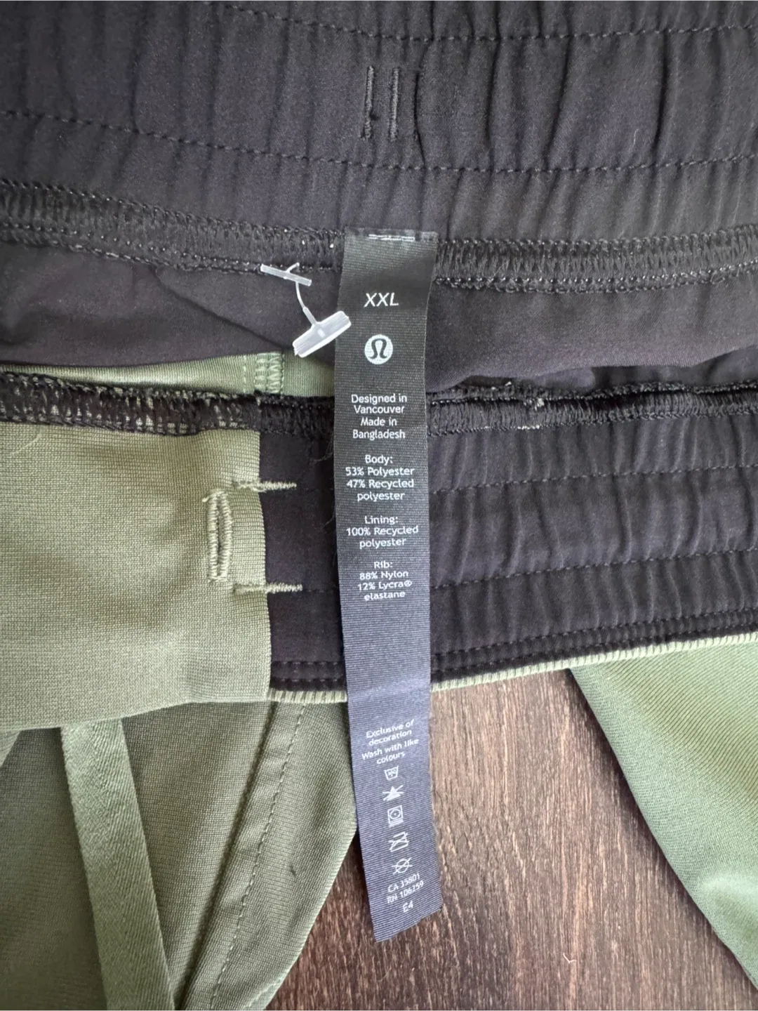 Lululemon Men’s Joggers – Size XXL (Army Green) image indicator(2)