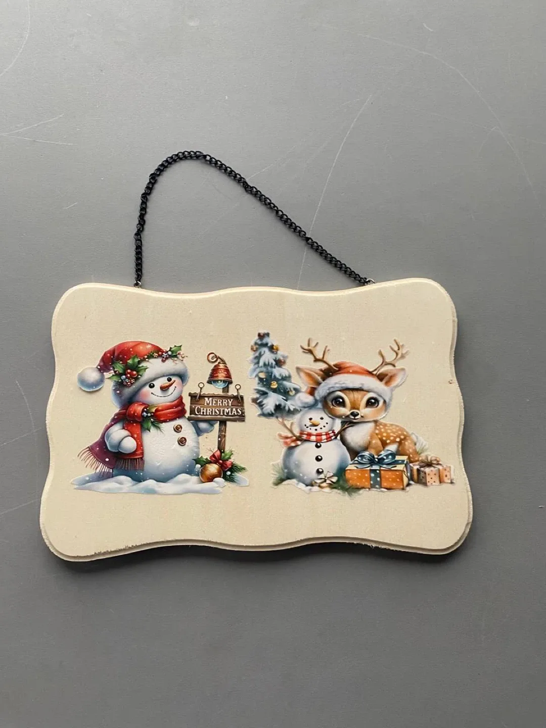 Christmas Themed Wood Signs thumbnail