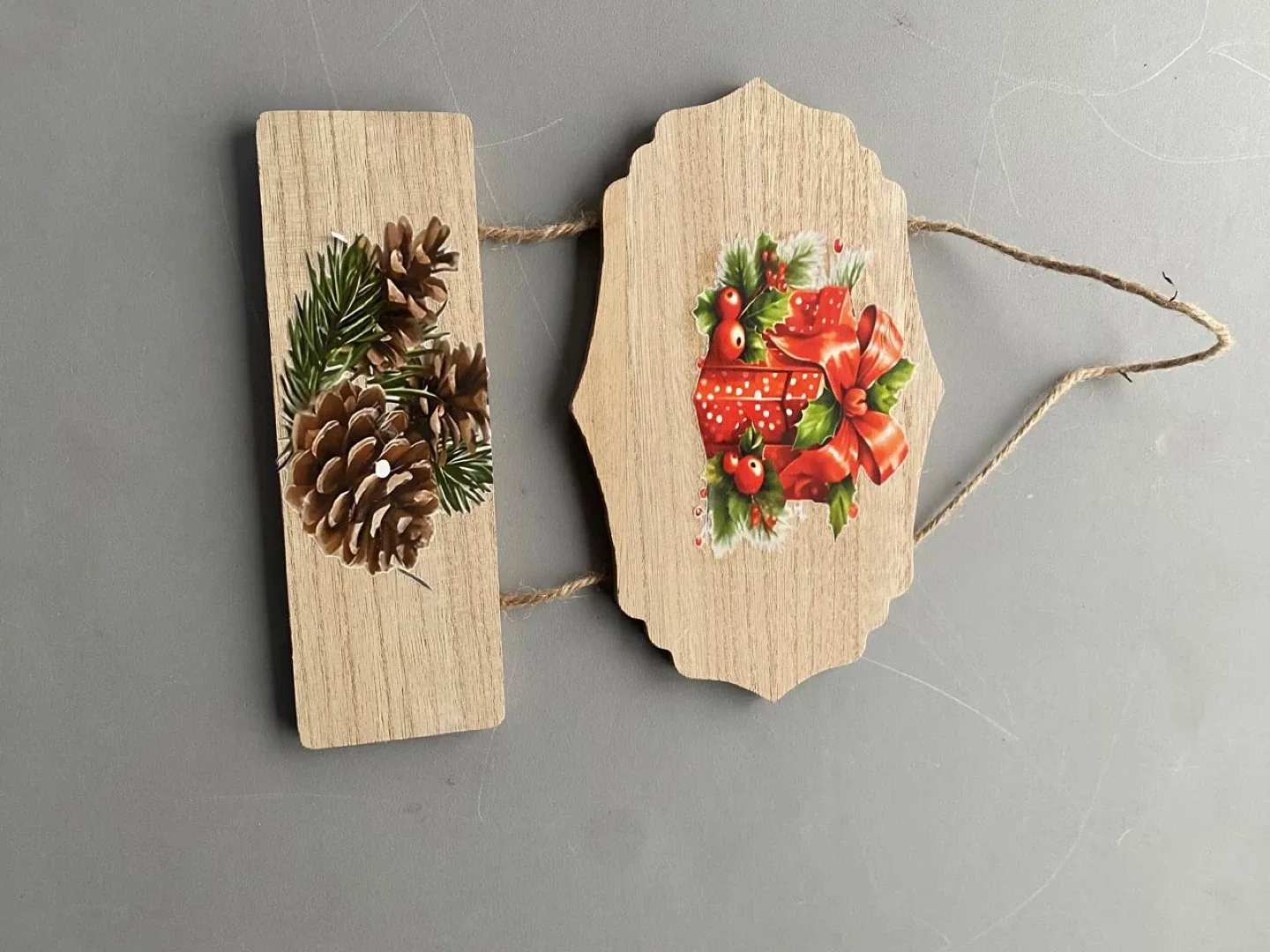 Christmas Themed Wood Signs image indicator(7)