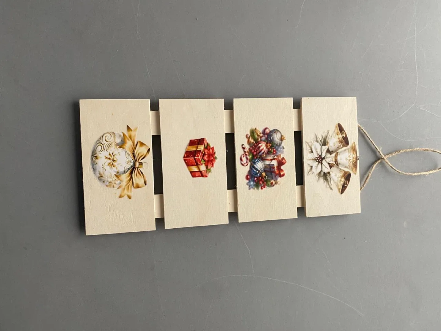 Christmas Themed Wood Signs image indicator(8)