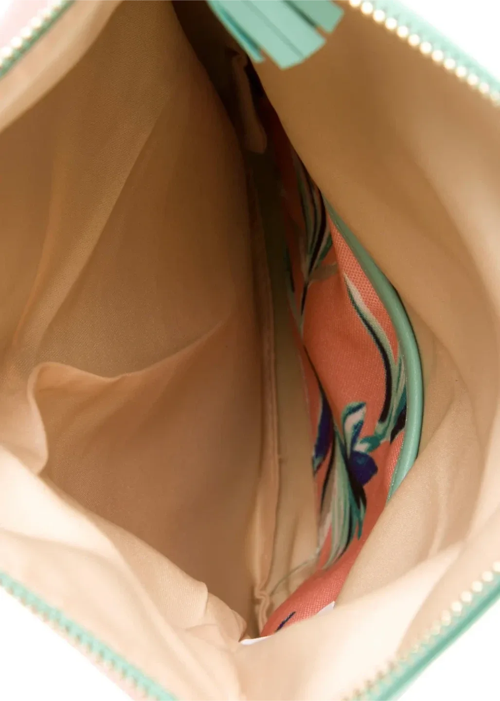 Brand New - Rachel Pally Leather-Trimmed Reversible Floral image indicator(3)