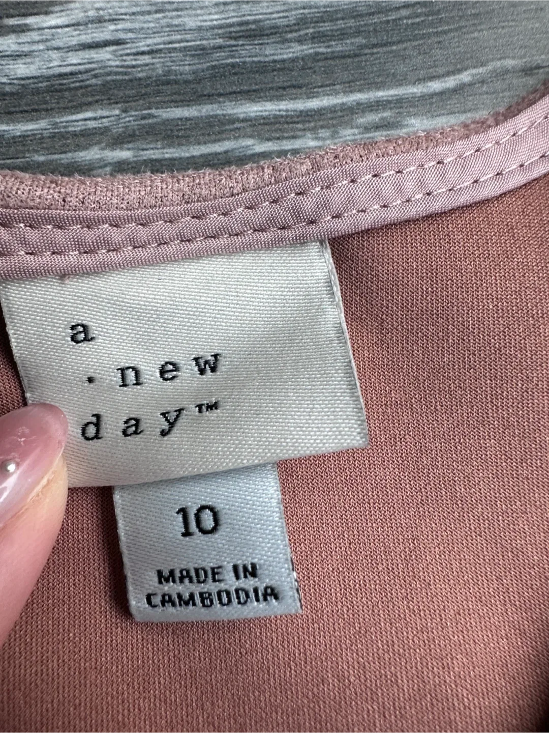 A New Day Sleeveless Fall Dress - Size 10 image indicator(4)