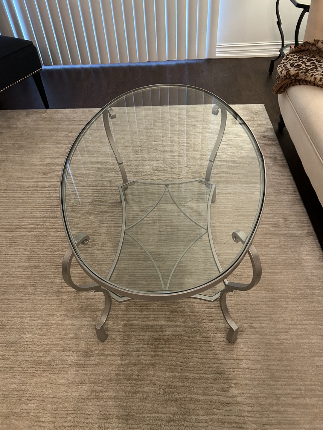 Glass Top Coffee Table from Pier 1 - photo 4