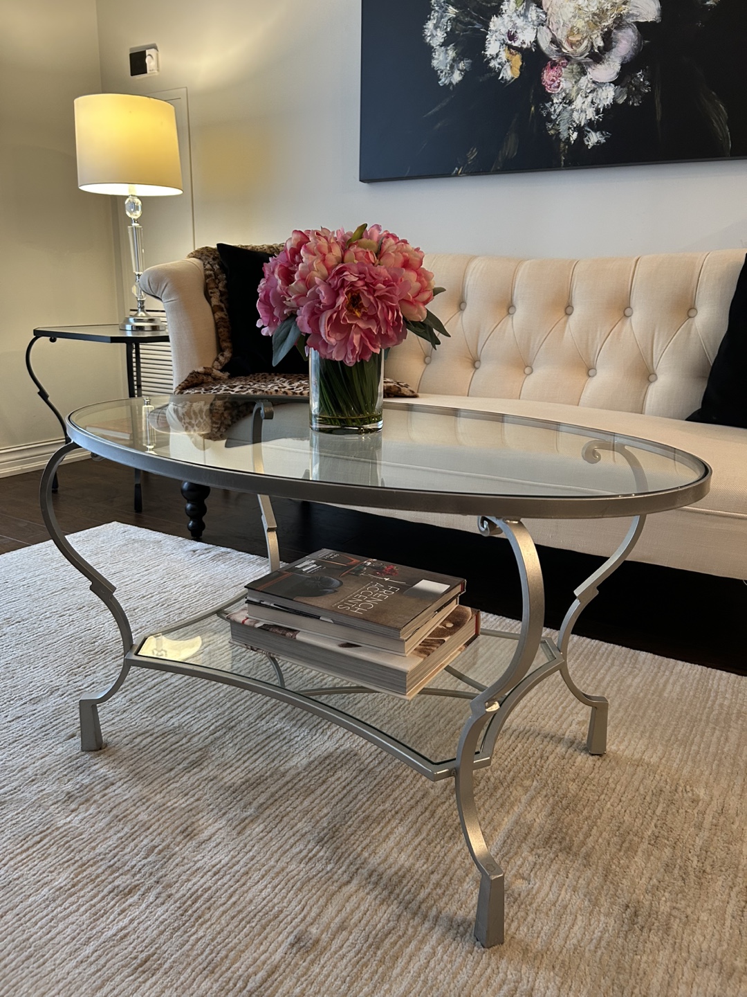 Glass Top Coffee Table from Pier 1 - photo 2
