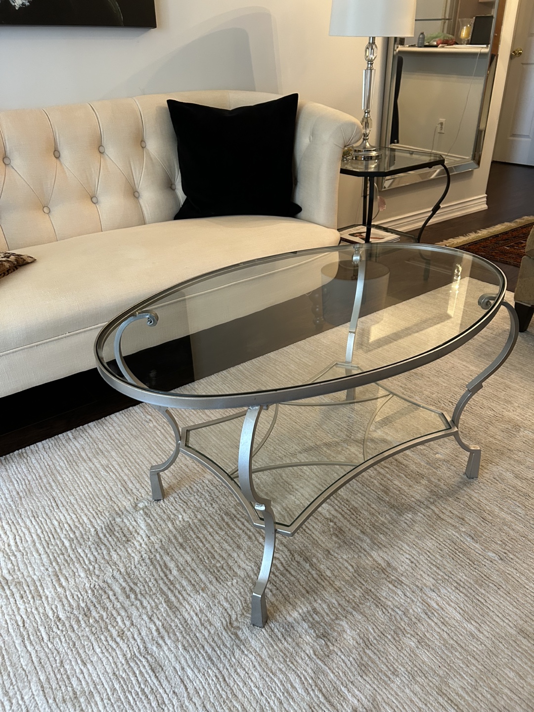 Glass Top Coffee Table from Pier 1 - photo 5