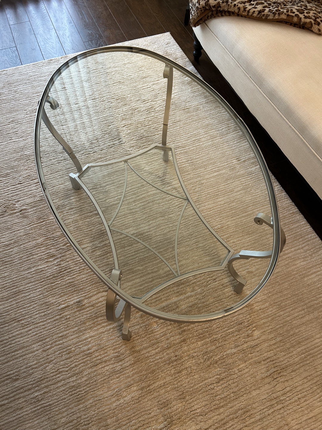 Glass Top Coffee Table from Pier 1 - photo 3