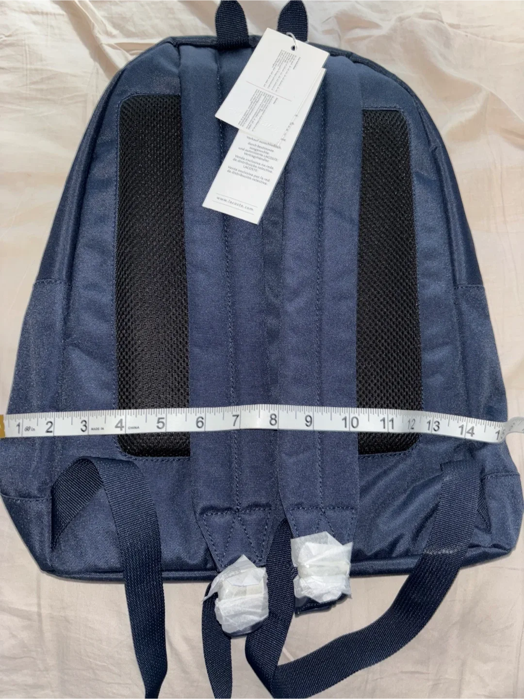 Lacoste NEW Navy Blue Backpack image indicator(8)