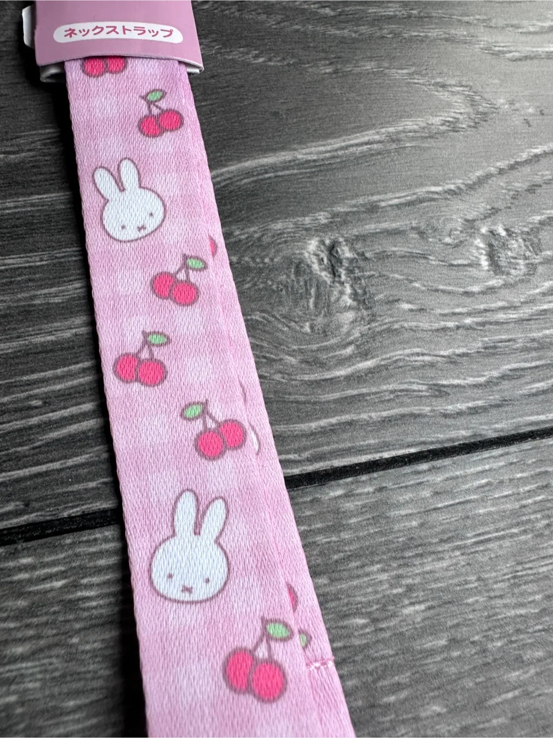 NEW Miffy Pink Cherry Lanyard image indicator(4)