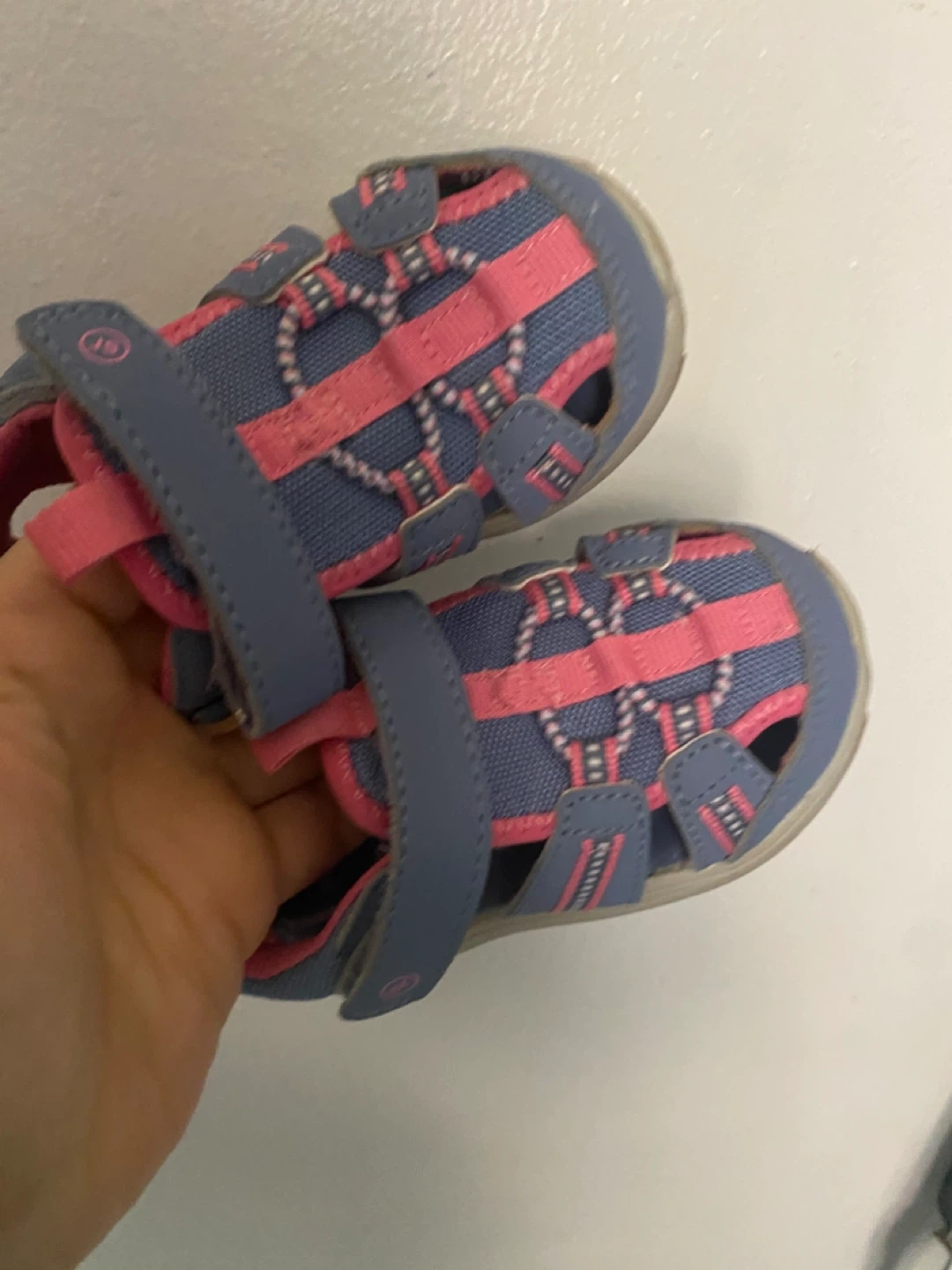 Stride Rite Toddler Sandals - Blue/Pink size 5 - photo 2