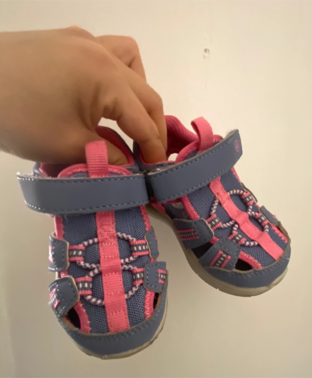 Stride Rite Toddler Sandals - Blue/Pink size 5