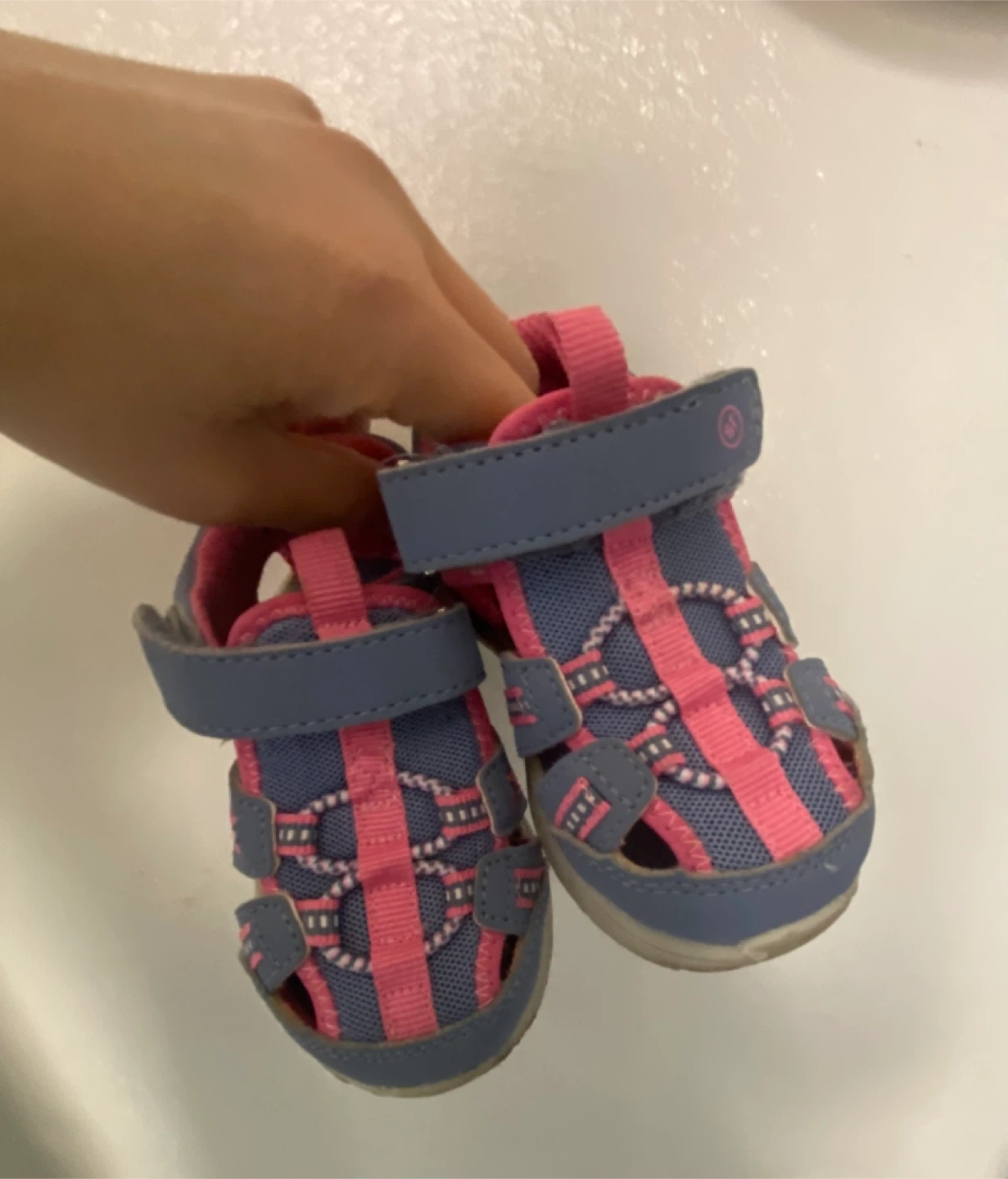 Stride Rite Toddler Sandals - Blue/Pink size 5 - photo 5