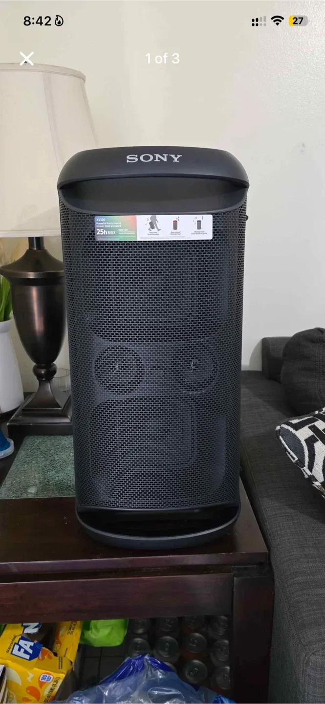 Sony Wireless Party Speaker - Black image indicator(3)