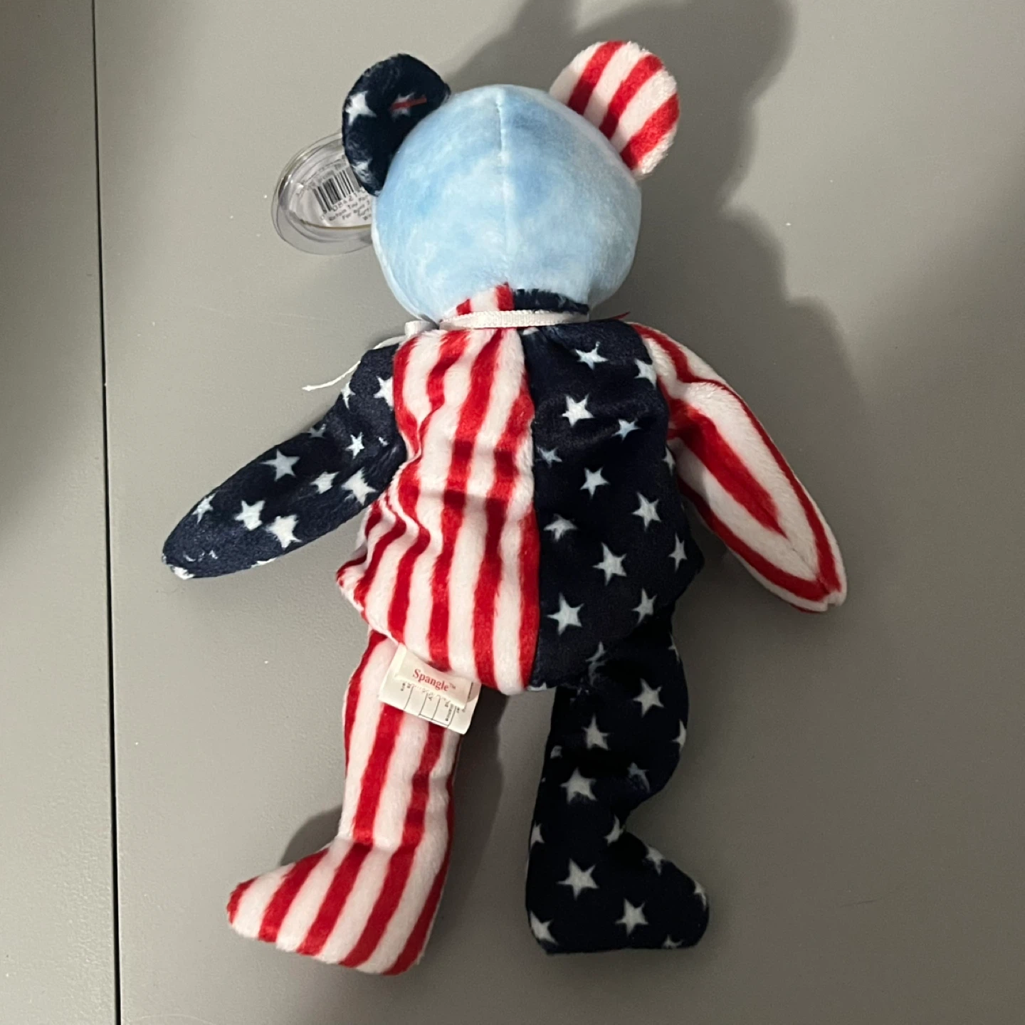 Ty Beanie Baby Spangle Bear Blue Face 1999 - photo 3