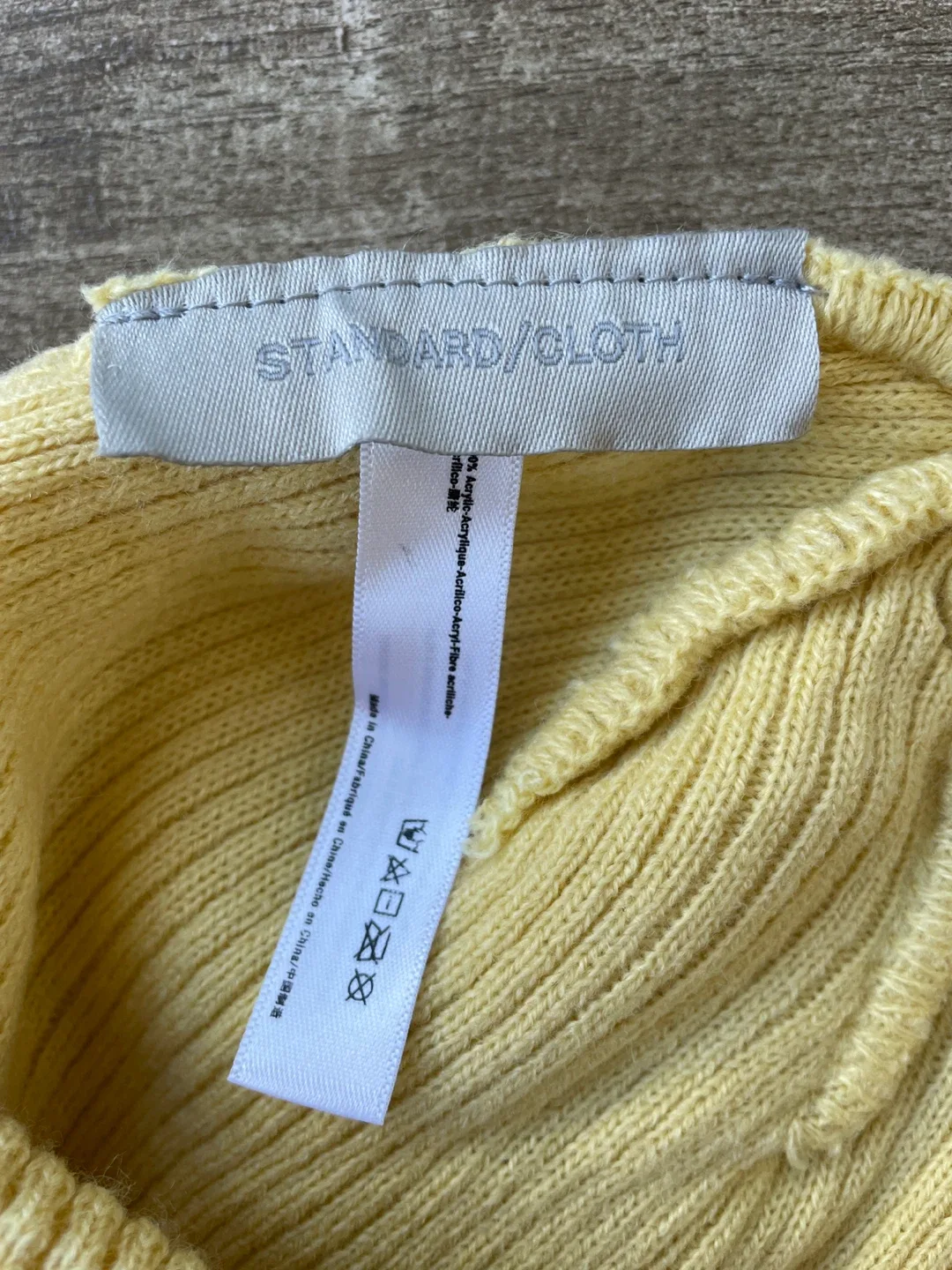 Standard Cloth Yellow Beanie image indicator(2)