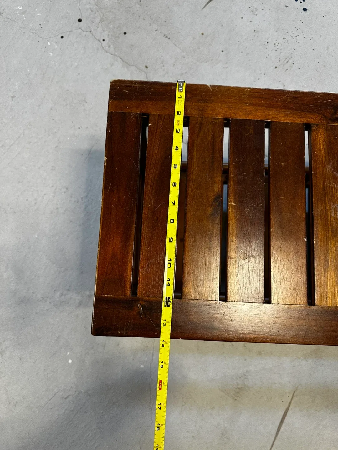 Wooden bench image indicator(3)
