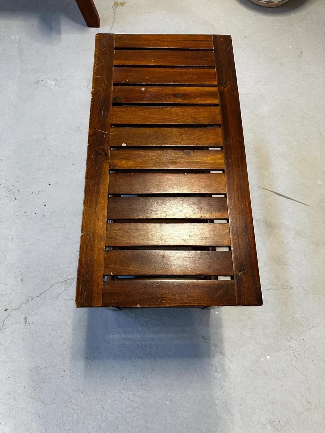 Wooden bench image indicator(5)