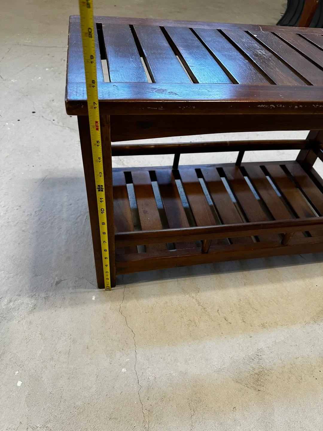 Wooden bench image indicator(4)