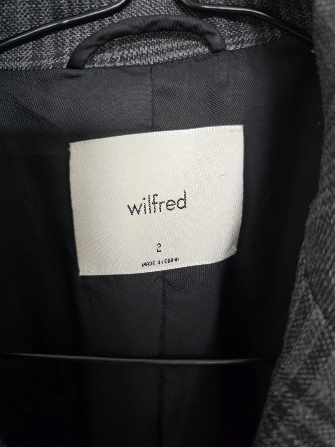 Wilfred Plaid Blazer - Size 2 - photo 2