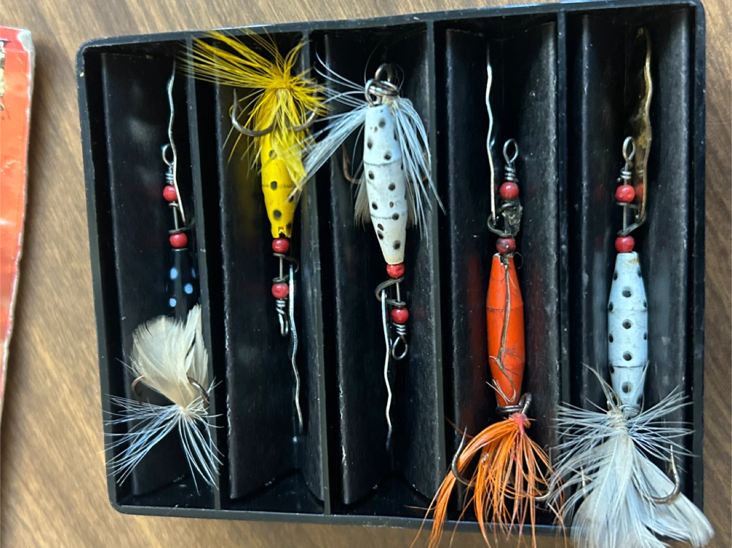 Vintage fishing equipment