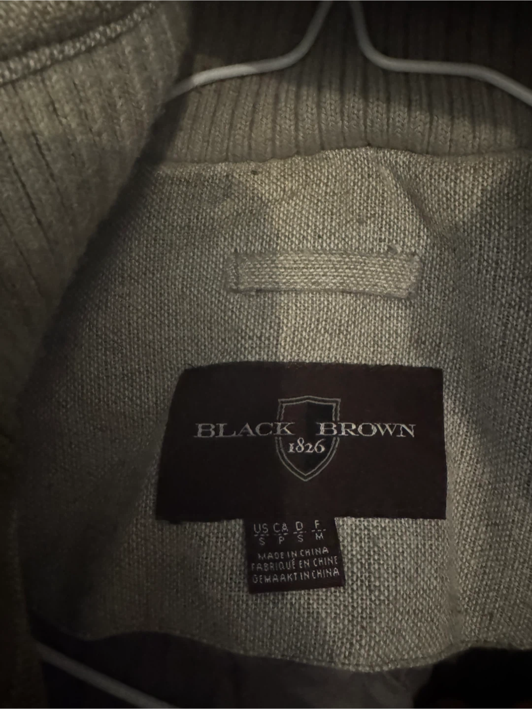 Black Brown 1826 Puffer Jacket - Size M - photo 4