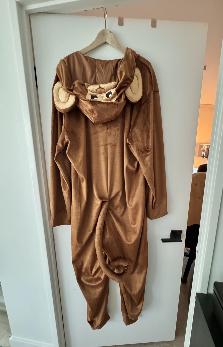 Halloween couples costume - monkey and safari guide - photo 3
