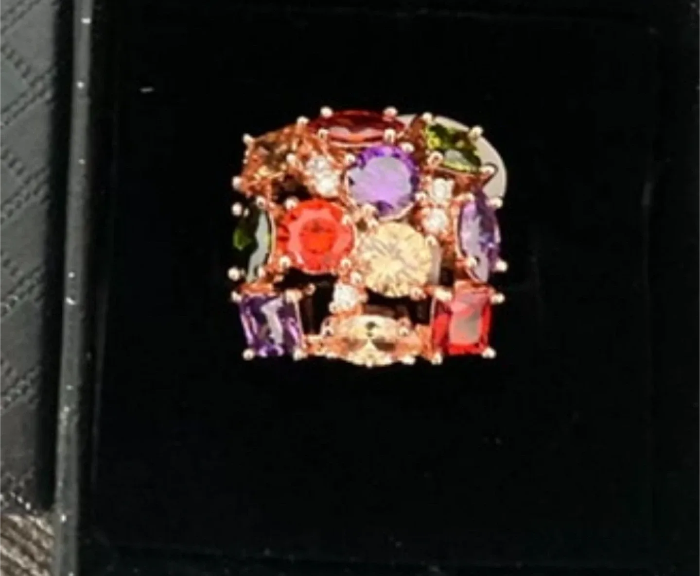 New Colourful Gemstone Ring image indicator(3)