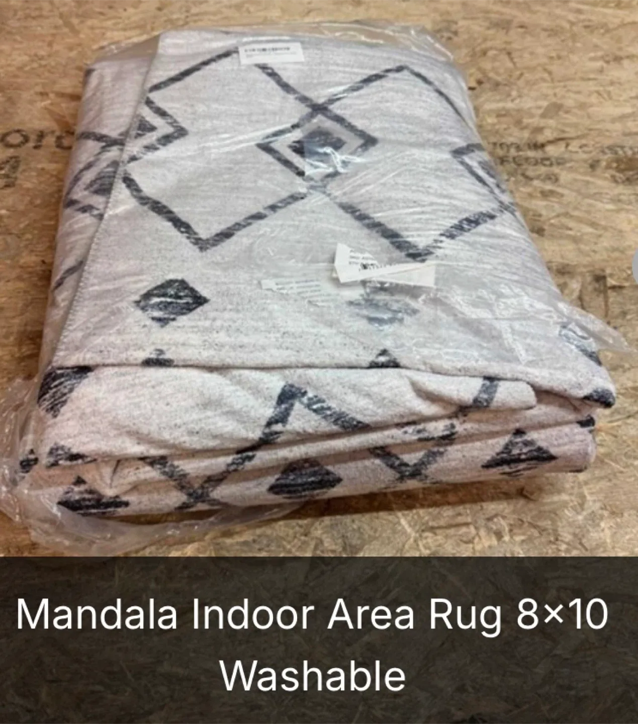 Mandala Indoor Area Rug 8x10 - New in Package image indicator(3)