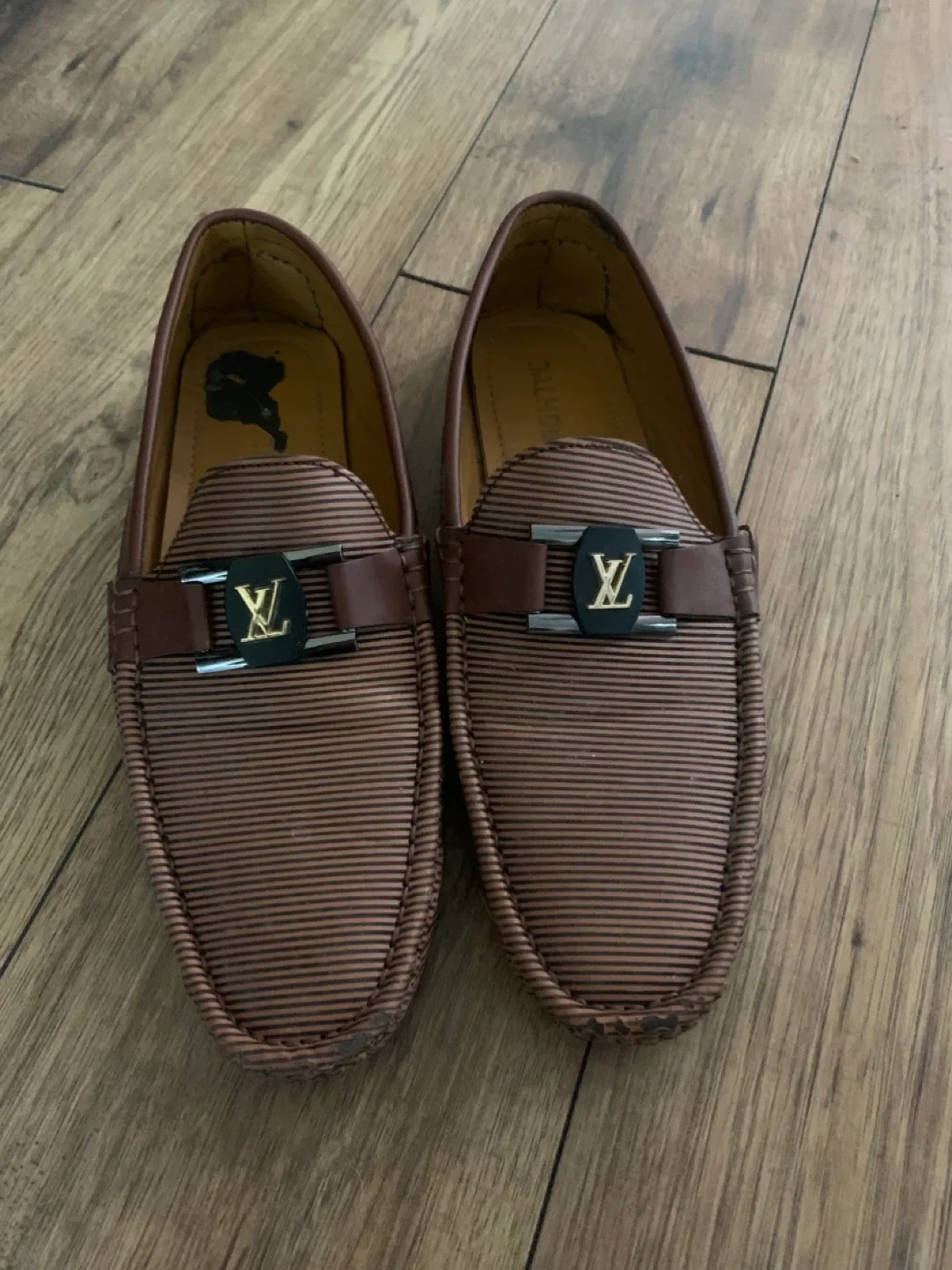 Louis Vuitton Brown Loafers