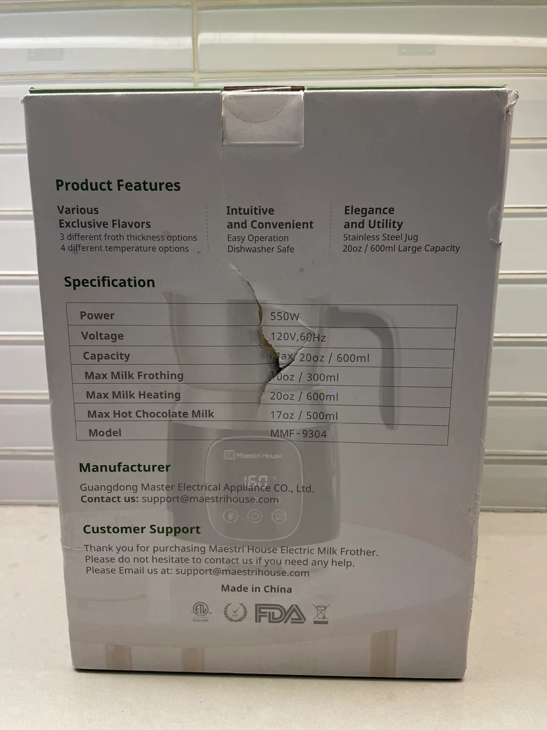 Maestri House M1 Max Milk Frother (New) image indicator(3)