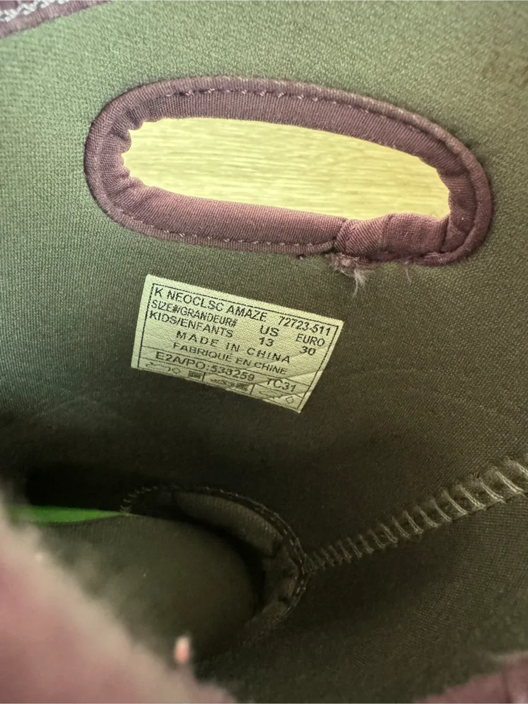 Bogs Kids Neocls Amaze Winter Boots, Size 13 image indicator(4)