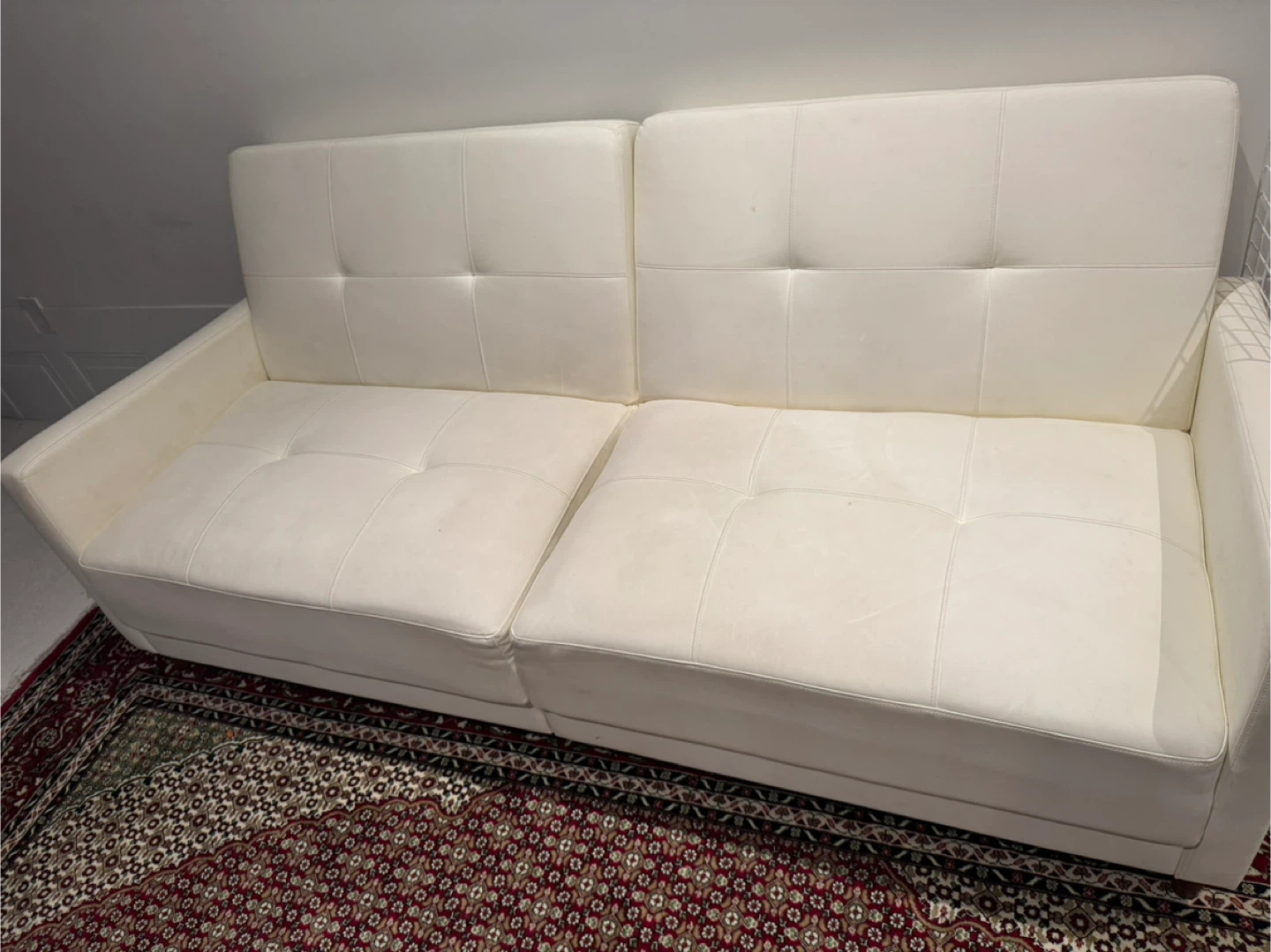 White Sofa Bed