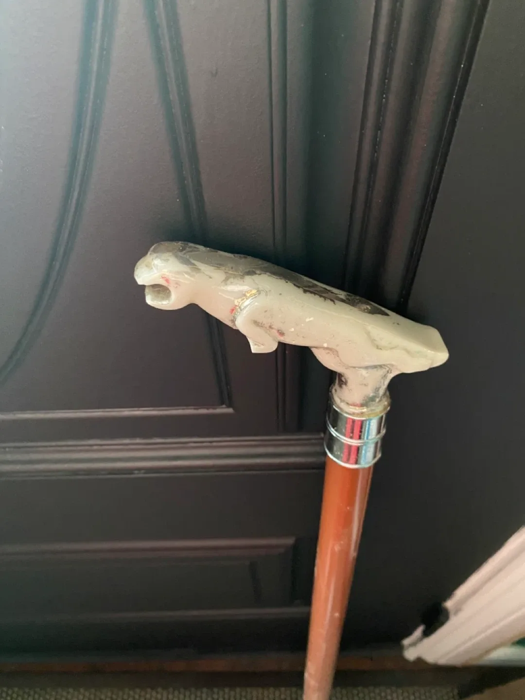 Jaguar Head Walking Stick image indicator(2)