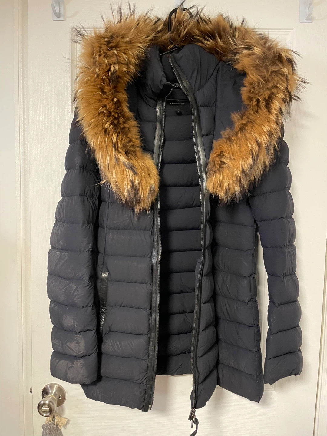 Mackage Montreal Down Puffer Jacket - Size L