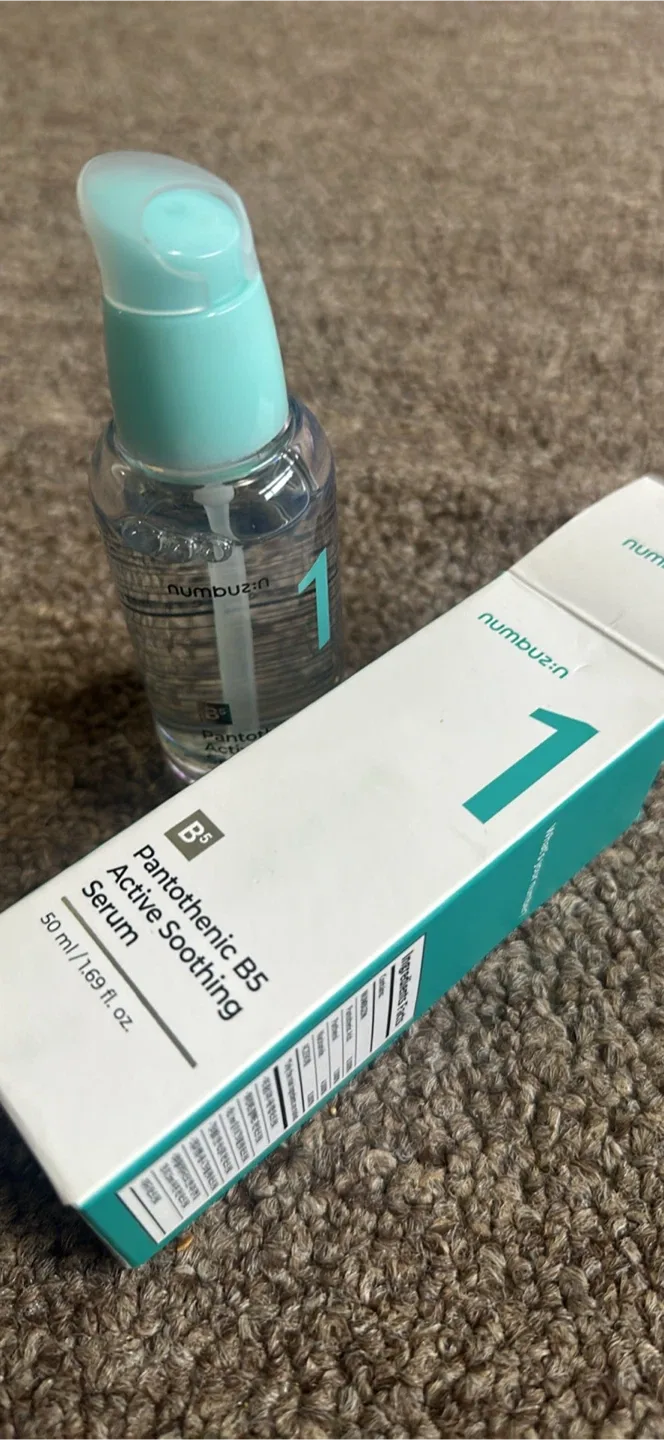Numbuzin No.5 Pantothenic B5 Active Soothing Serum image indicator(5)