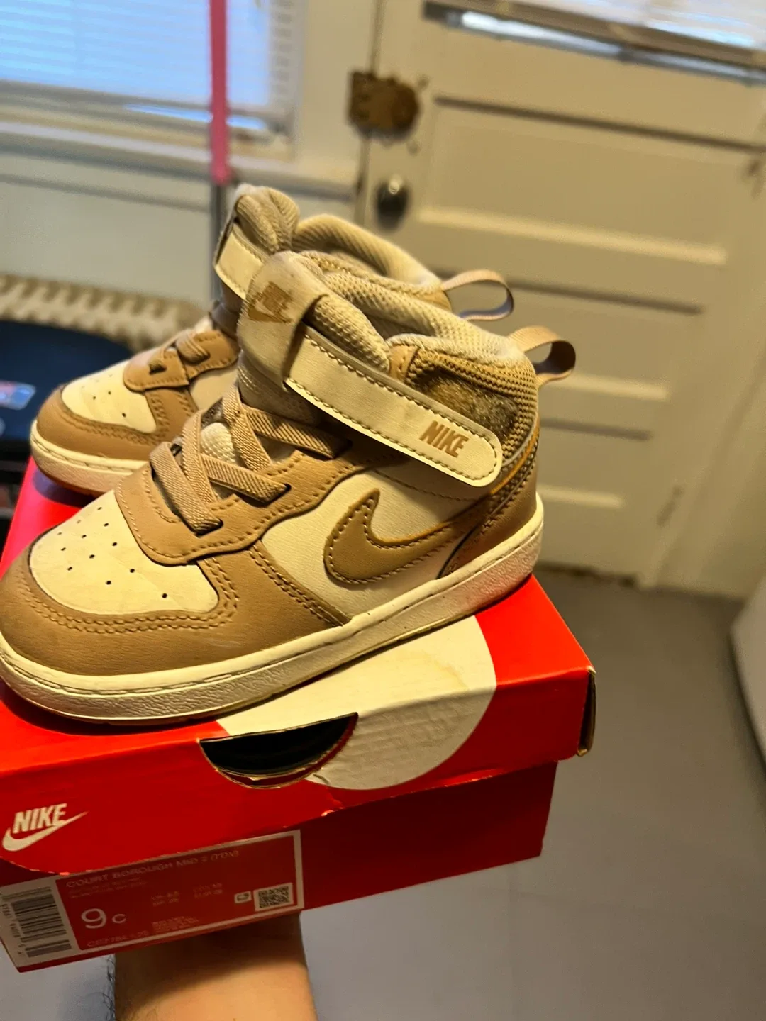 Nike Court Borough Mid 2 (TDV) Size 8c image indicator(5)