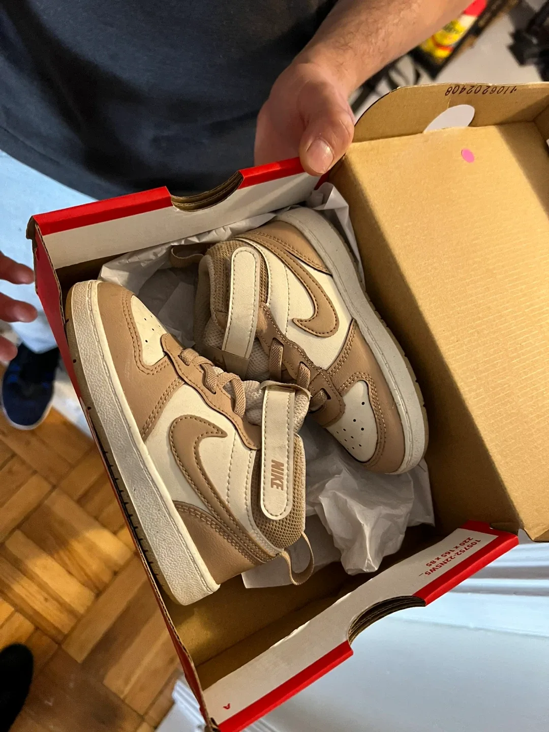 Nike Court Borough Mid 2 (TDV) Size 8c image indicator(6)