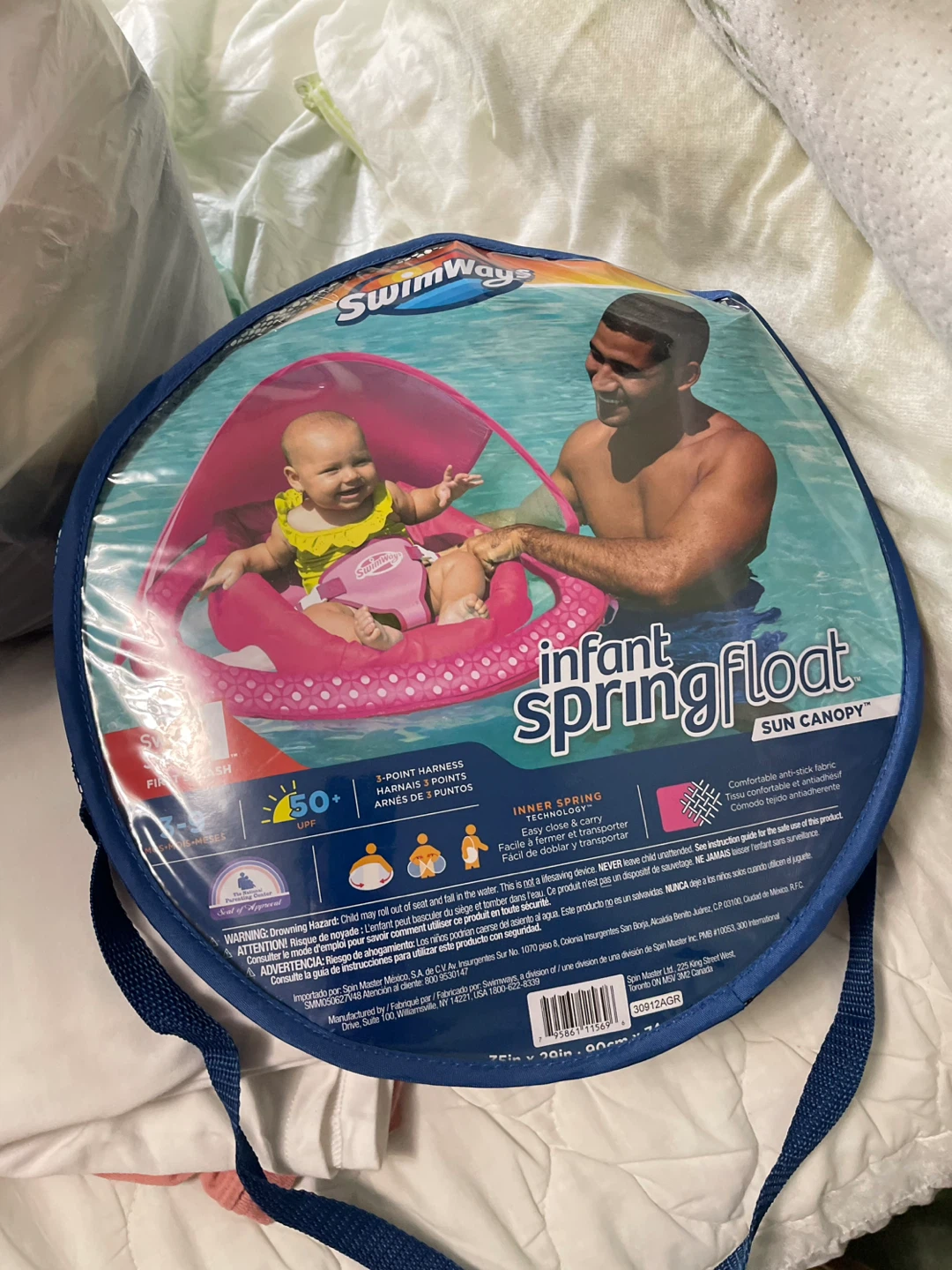 SwimWays Infant Spring Float with Sun Canopy