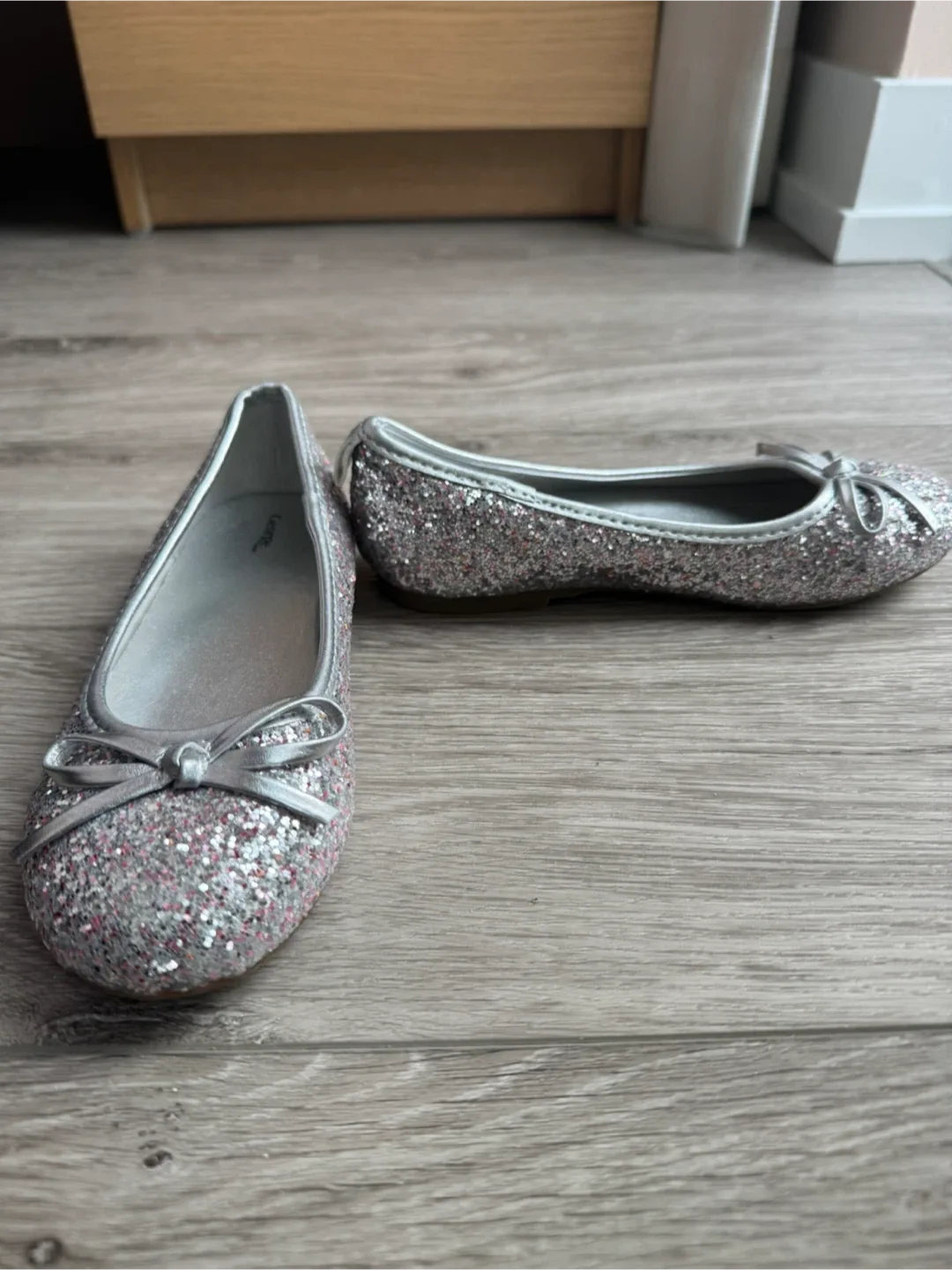 Glitter Girl’s Ballet Flats - Size 12 image indicator(2)