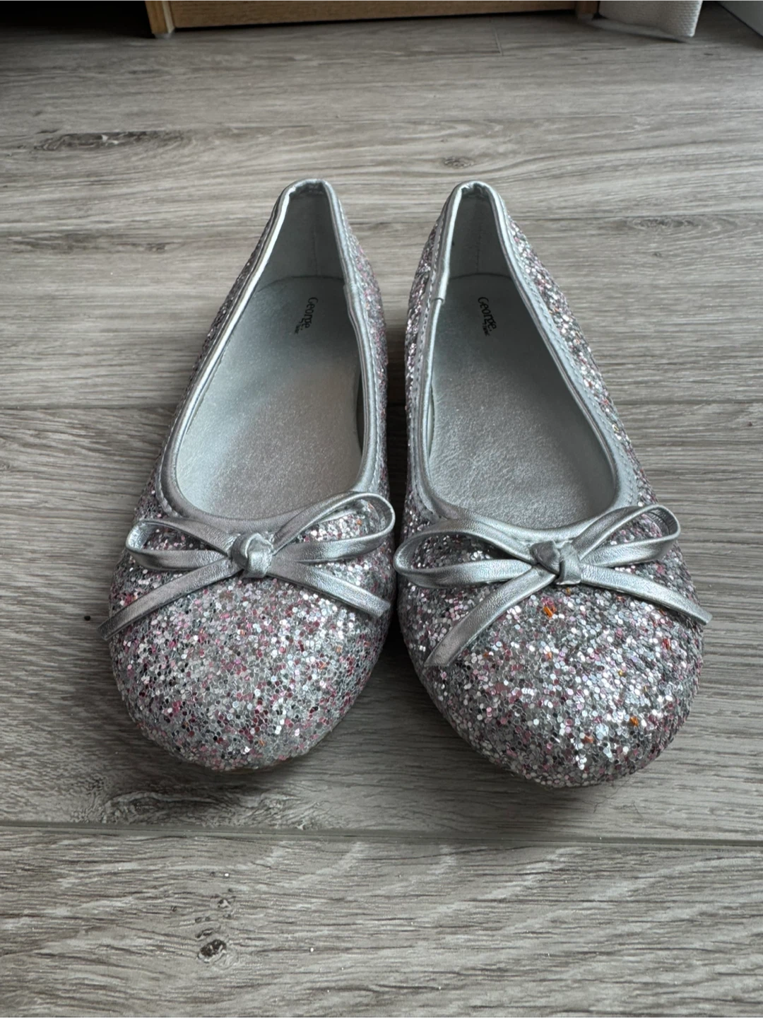 Glitter Girl’s Ballet Flats - Size 12