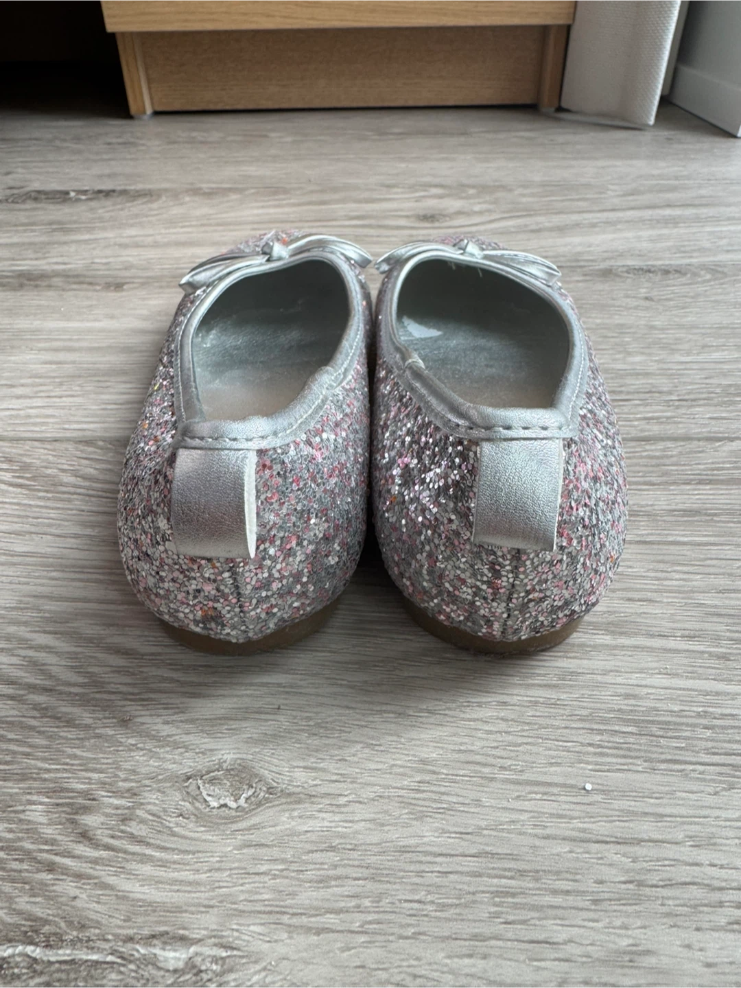 Glitter Girl’s Ballet Flats - Size 12 - photo 3